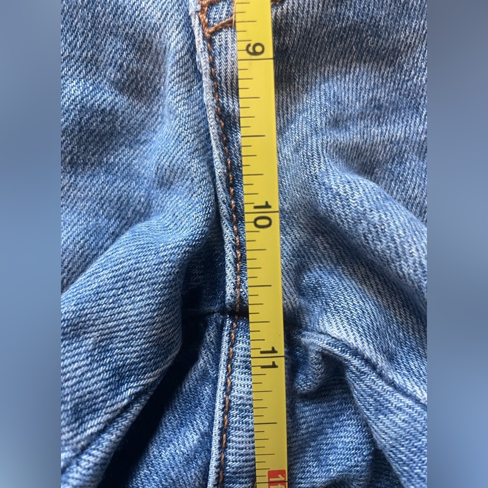 Revice Denim Button Fly High Rise Shorts - Picture 6 of 11